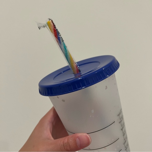 Starbucks 24 Oz Color Changing Confetti Cold Tumbler Cup - Picture 4 of 5